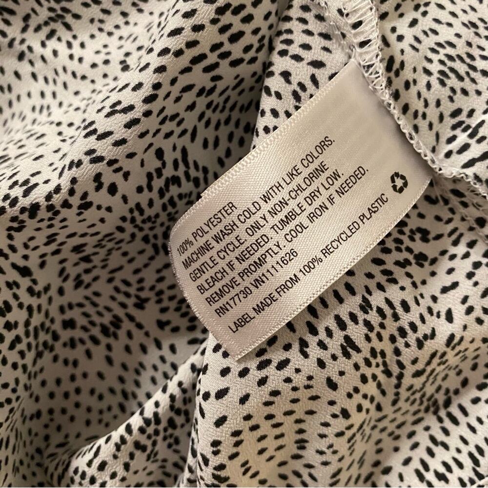 a new day animal print top with ruffle sleeve accent - Picture 5 of 8